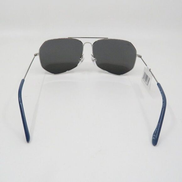 Prive Revaux Sunglasses Polarized New The Cuervo Silver/Blue Pilot - Picture 7 of 7